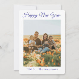 Tarjeta Festiva Happy New Year Photo