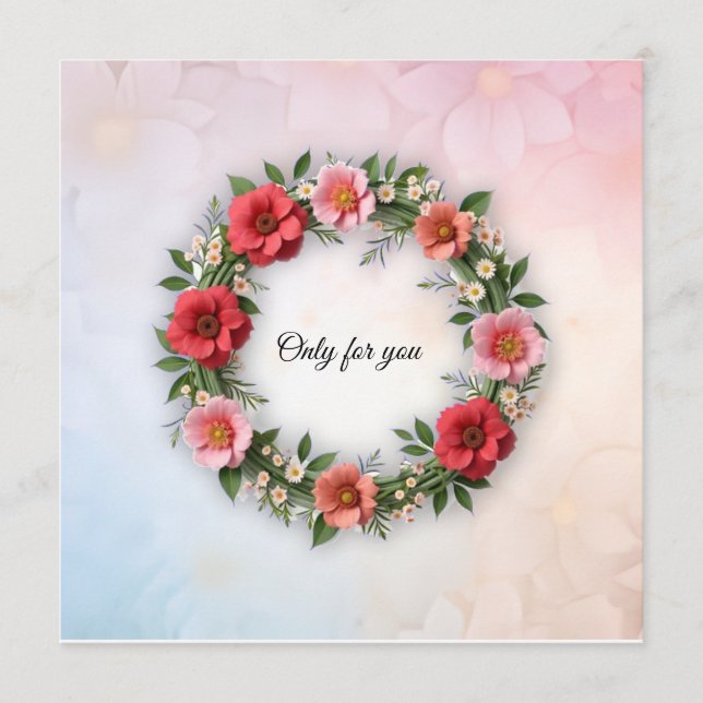 Tarjeta Festiva Happy occasion (Anverso)