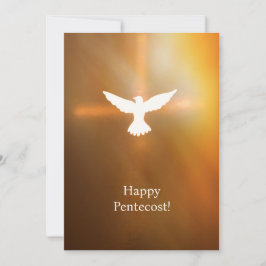 Tarjeta Festiva Happy Pentecost
