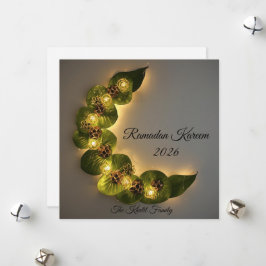 Tarjeta Festiva Happy Ramadan Mubarak Ramadan Kareem Muslim