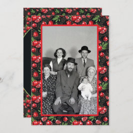 Tarjeta Festiva Happy Rosh Hashanah Family Photo L'shana Tova Card