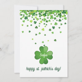 Tarjeta Festiva Happy St. Patrick’s Day – Classic Irish Celebratio