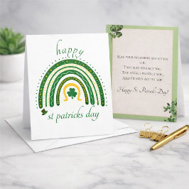 Tarjeta Festiva Happy St Saint Patrick's Day