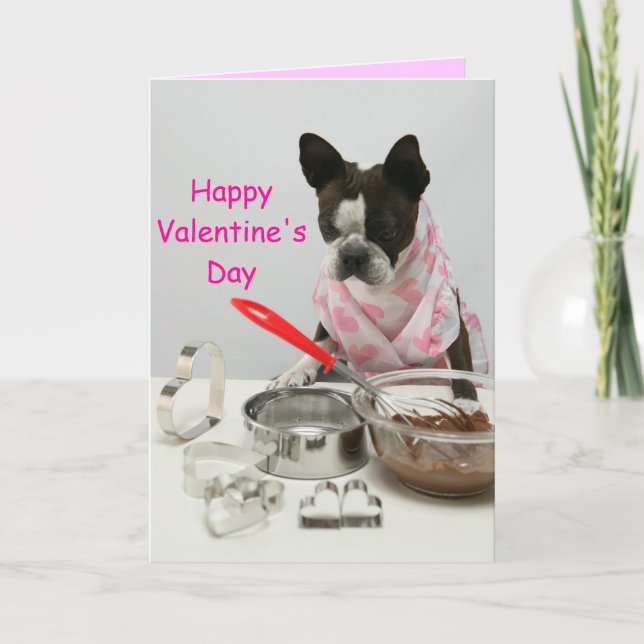 Tarjeta Festiva Happy Valentine's Day (Anverso)