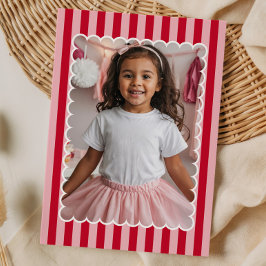 Tarjeta Festiva Happy Valentine's Day Custom Photograph Modern