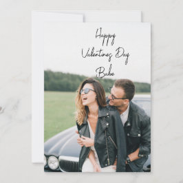 Tarjeta Festiva Happy Valentines Day Photo