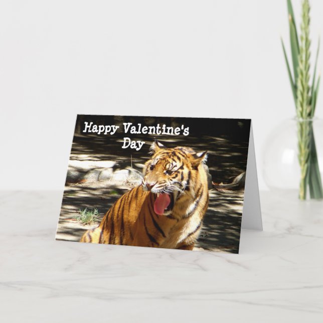 Tarjeta Festiva Happy Valentin's Day_ Card_by Elenne Boothe (Anverso)