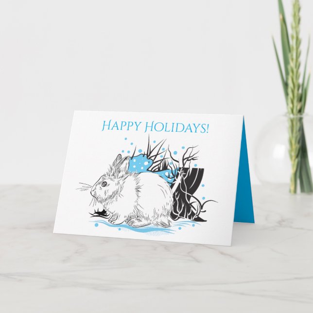 Tarjeta Festiva Hare (Anverso)