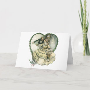 Tarjeta Festiva Harrison Fisher, Navidades y Groom