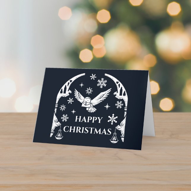 Tarjeta Festiva HARRY POTTER™ Hedwig Entrega carta de vacaciones (Subido por el creador)