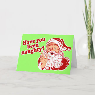 Tarjeta Festiva ¿Has Sido travieso?