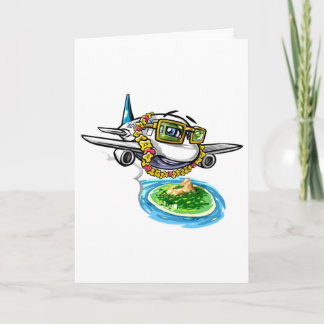 Tarjeta Festiva Hawaiana