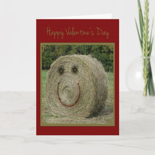 Tarjeta Festiva Hay Valentine (Anverso)