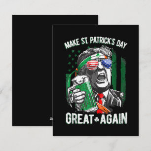 Tarjeta Festiva Haz de nuevo genial el día de San Patricio Diverti