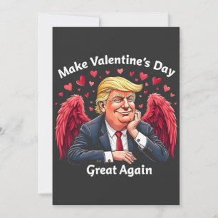 Tarjeta Festiva Haz de nuevo grandioso el día de San Valentín Aman