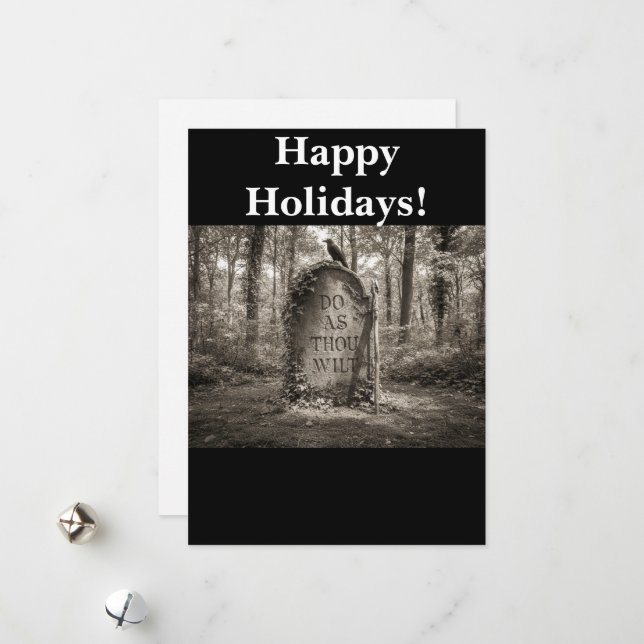Tarjeta Festiva Haz lo que tú quieras (Anverso/Reverso In Situ)