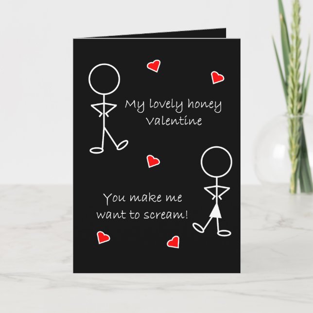 Tarjeta Festiva ¡Hazme Gritar! (Anverso)