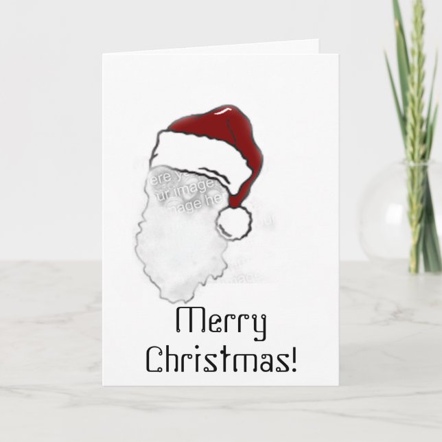 Tarjeta Festiva Hazme Santa (Anverso)