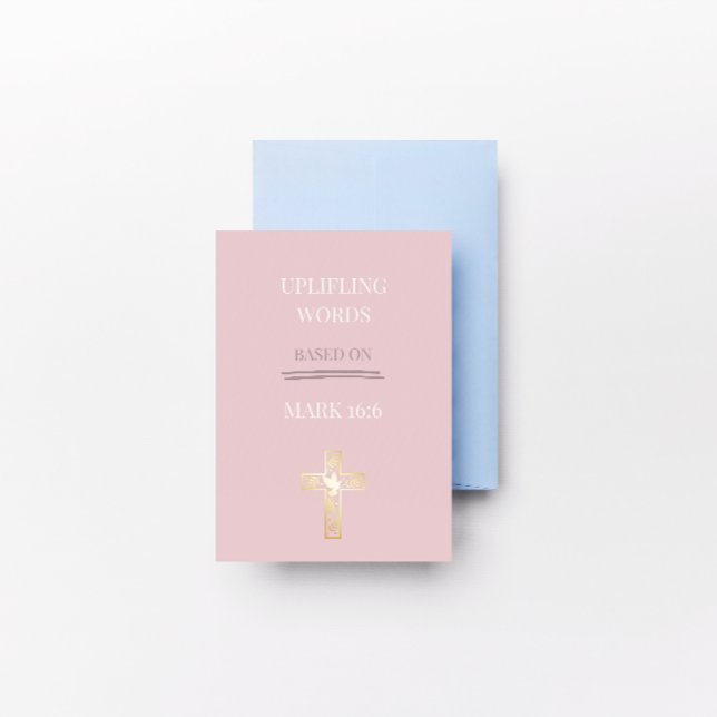 Tarjeta Festiva He Is Alive – Christian Easter Reflection Card (Subido por el creador)
