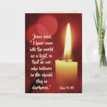 He venido como luz, Navidades John 12:46