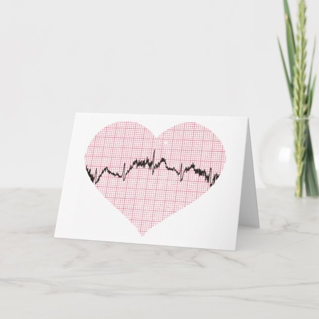 Tarjeta Festiva Heart Beat III (Anverso)