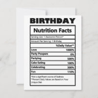 Hechos divertidos sobre la nutrición en los cumple