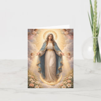Tarjeta Festiva Heilige Mutter Gottes Göttliche Liebe & Schutz´11