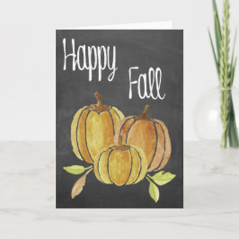 Tarjeta Festiva Hello Fall