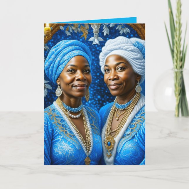 Tarjeta Festiva Hermandad Bela Brown en la Vida (Anverso)