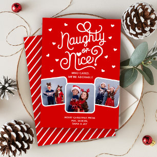 Tarjeta Festiva Hermano traviesa o divertida familia graciosa 3 Fo
