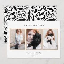 Hermosa foto en blanco y negro de los tres años de