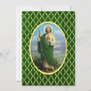 Tarjeta Festiva Hermosa Oración a San Judas