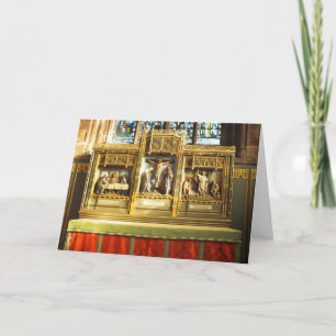 Tarjeta Festiva Hermosas escenas religiosas