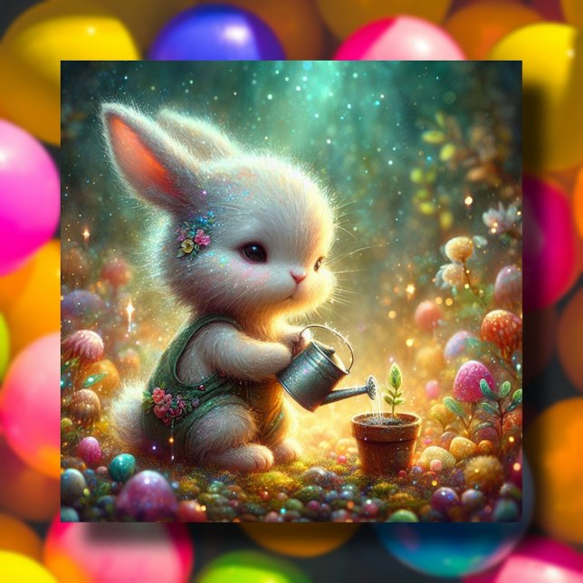 Tarjeta Festiva Hermoso jardín de flores lindo (Subido por el creador)