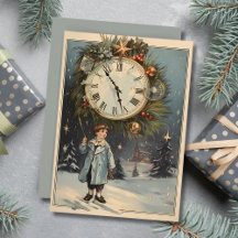 Hermoso Personalizado Vintage Año Nuevo