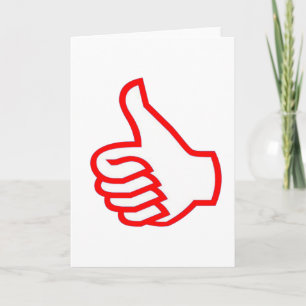 Tarjeta Festiva Herramientas DE MOTIVACIÓN del líder:  THUMBSUP