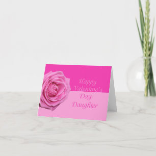 Tarjeta Festiva Hija: Rosas del Día de San Valentín