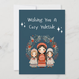 Tarjeta Festiva Hijos y madres Navidades Hijos de Hijos