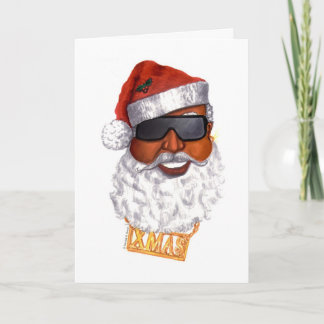 Tarjeta Festiva Hip Hop Santa
