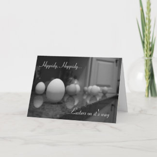 Tarjeta Festiva Hippidy, Hoppidy..., Easters en su...