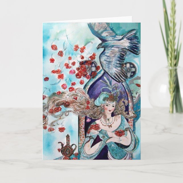 Tarjeta Festiva Historias de hadas turcas (Anverso)