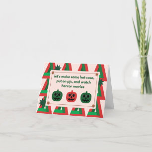 Tarjeta Festiva HNAC-Coco caliente