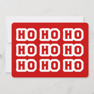 TARJETA FESTIVA HO