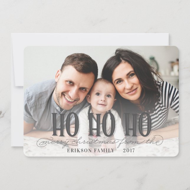 TARJETA FESTIVA HO (Anverso)