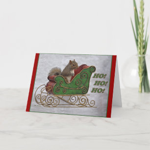 TARJETA FESTIVA ¡HO! ¡HO! ¡HO!