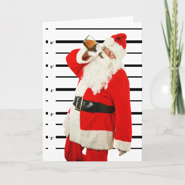 Tarjeta Festiva Ho Ho Ho (Anverso)