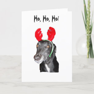 Tarjeta Festiva ¡Ho Ho Ho! Astas