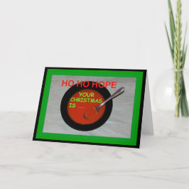 Tarjeta Festiva ¡Ho Ho Ho Espero Que Tus Navidades Sean Sopas! Tar