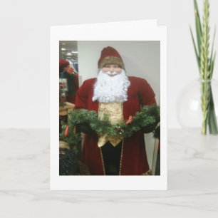 TARJETA FESTIVA HO HO HO HO MERRRRY NAVIDADES/FELIZ AÑO NUEVO