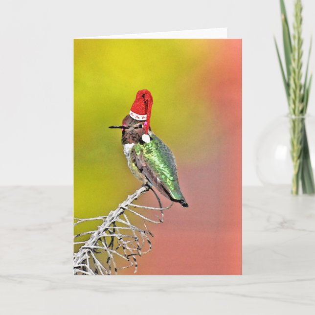 Tarjeta Festiva Ho Ho Ho Humm (Anverso)